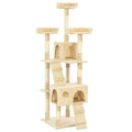 kradsetræ til katte med sisal 170 cm beige