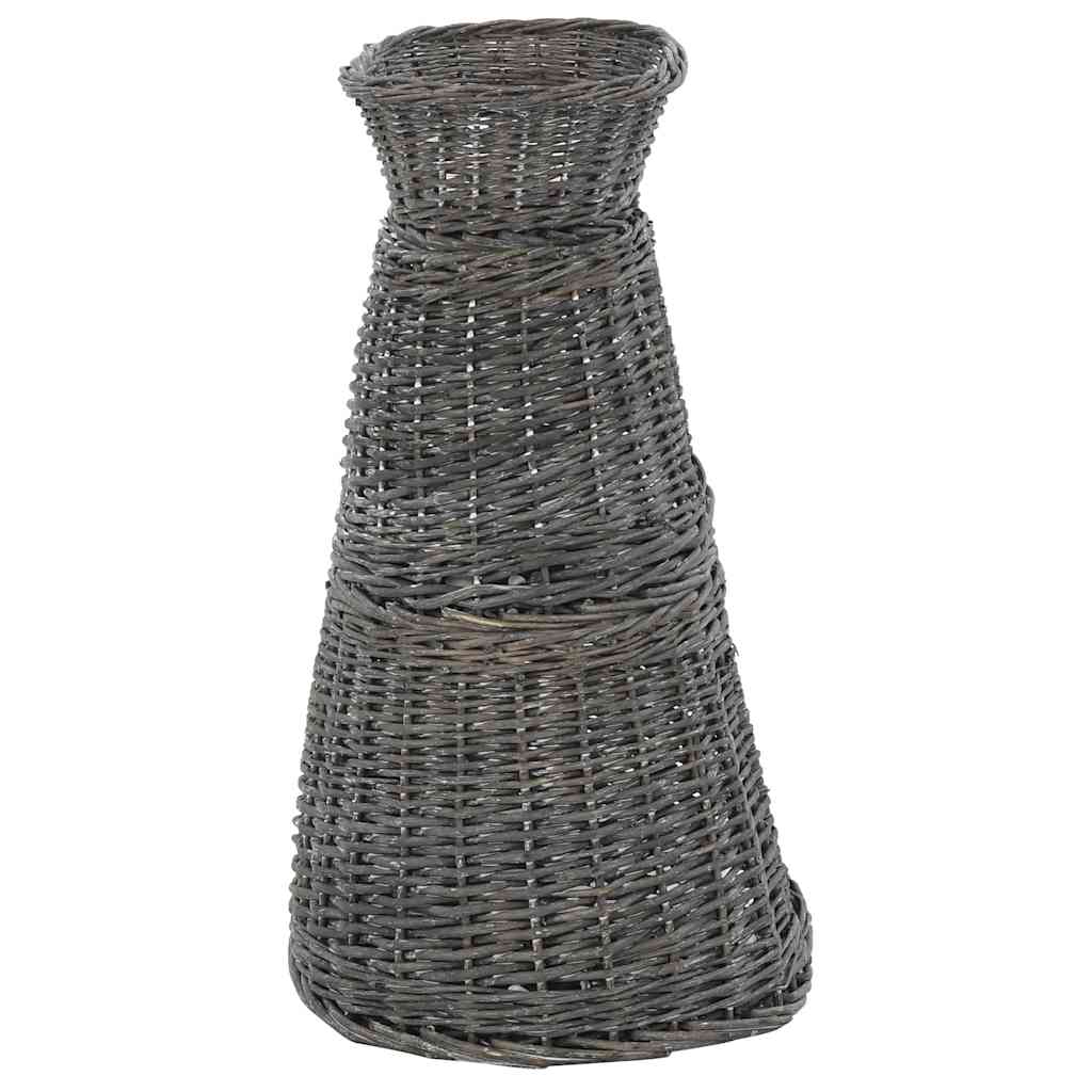 kattekurve hynder 3 stk. 47 x 34 x 60 cm naturligt piletræ grå