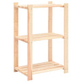 reol i 3 niveauer 60 x 38 x 90 cm massivt fyrretræ 150 kg