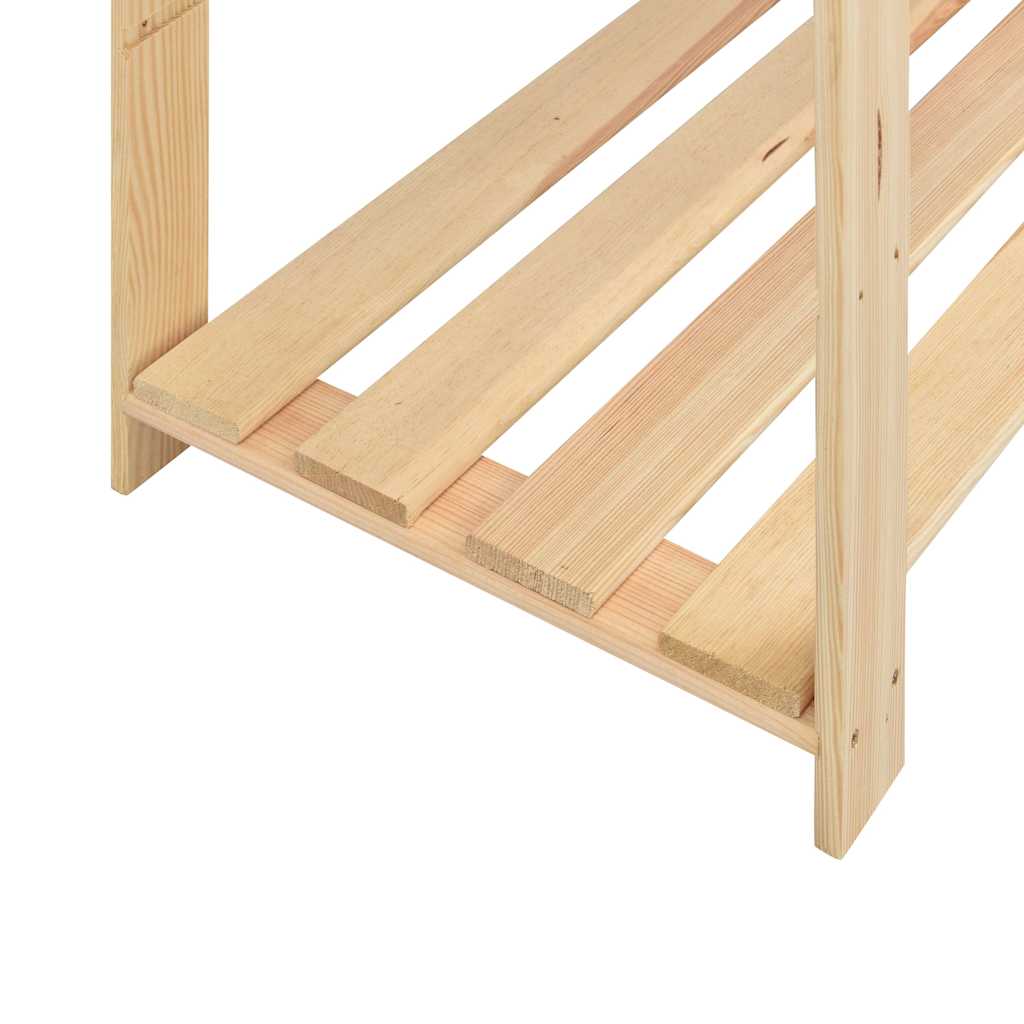 reoler 5 stk. 5 hylder 170x38x170 cm massivt fyrretræ 500 kg