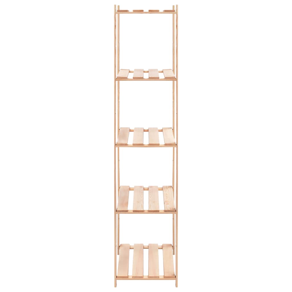 reoler 2 stk. 5 hylder 80x38x170 cm massivt fyrretræ 250 kg