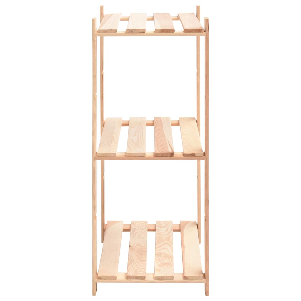 reoler 10 stk. 3 hylder 60x38x90 cm massivt fyrretræ 150 kg