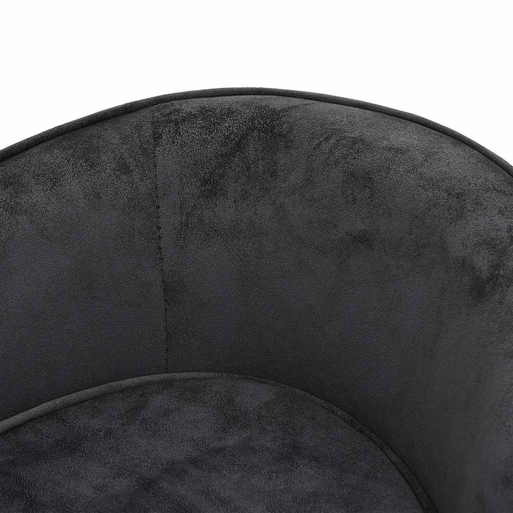 hundesofa 69x49x40 cm plys mørkegrå