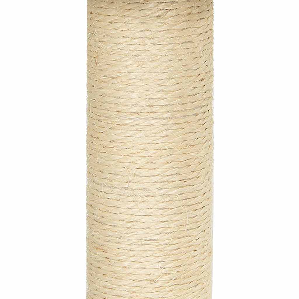 kradsetræ med sisalkradsestolper 92 cm cremefarvet