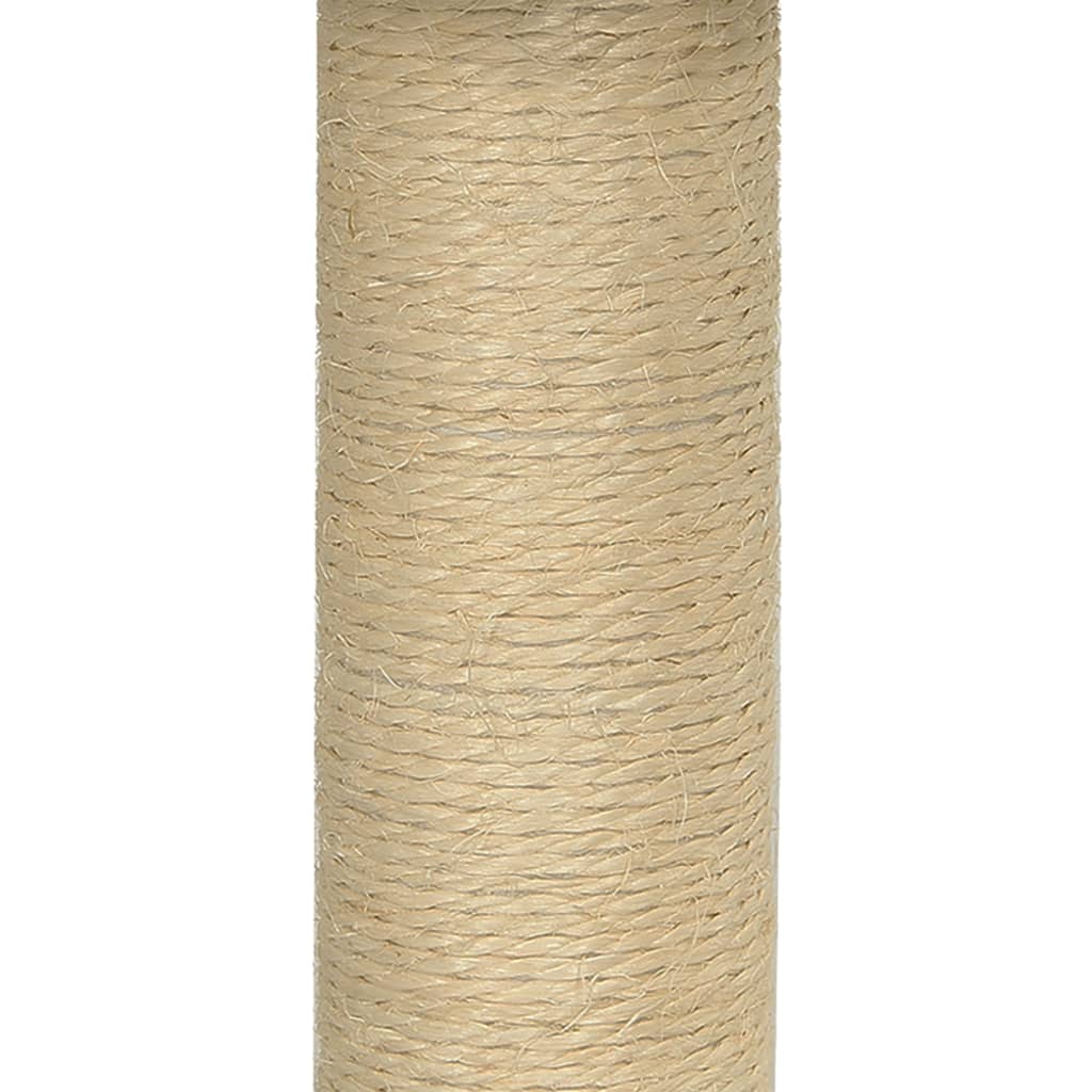 kradsetræ med sisalkradsestolpe 74 cm mørkegrå