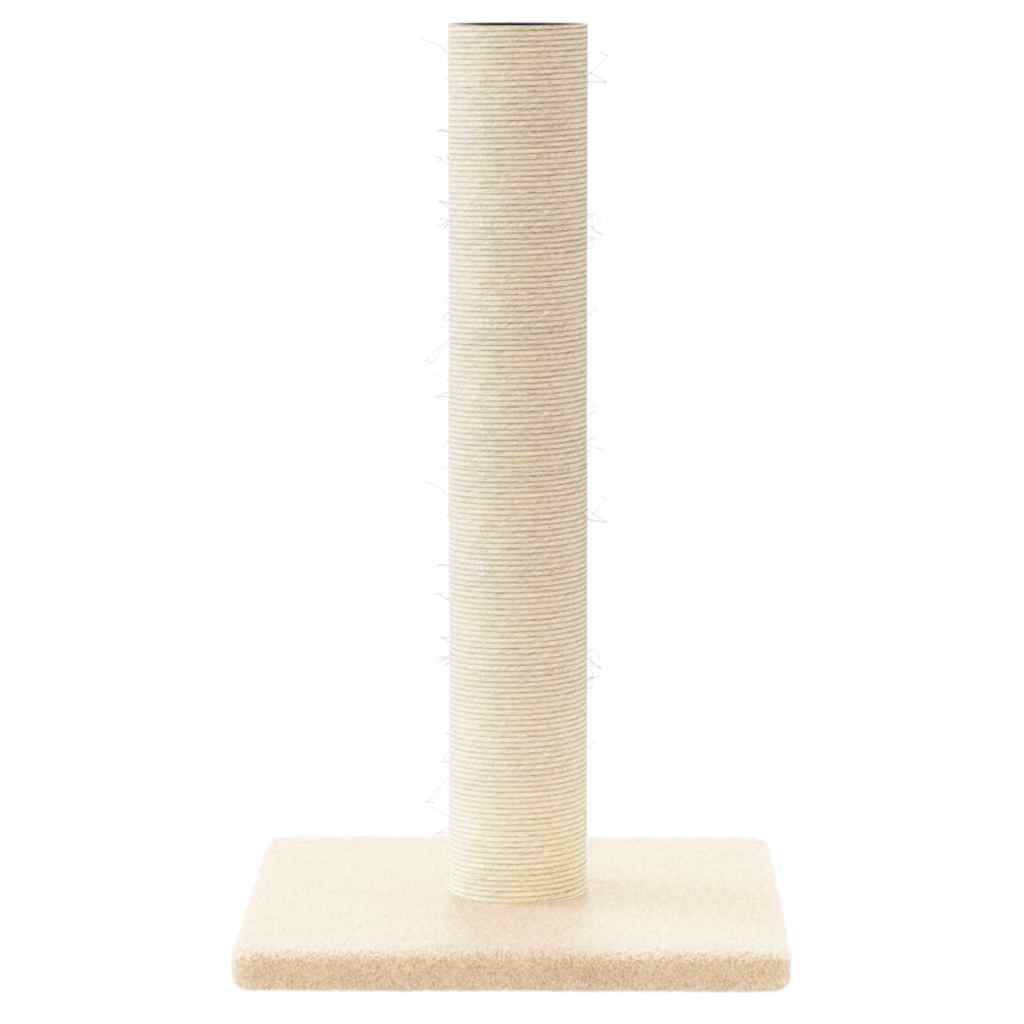 kradsetræ 22x22x45 cm cremefarvet