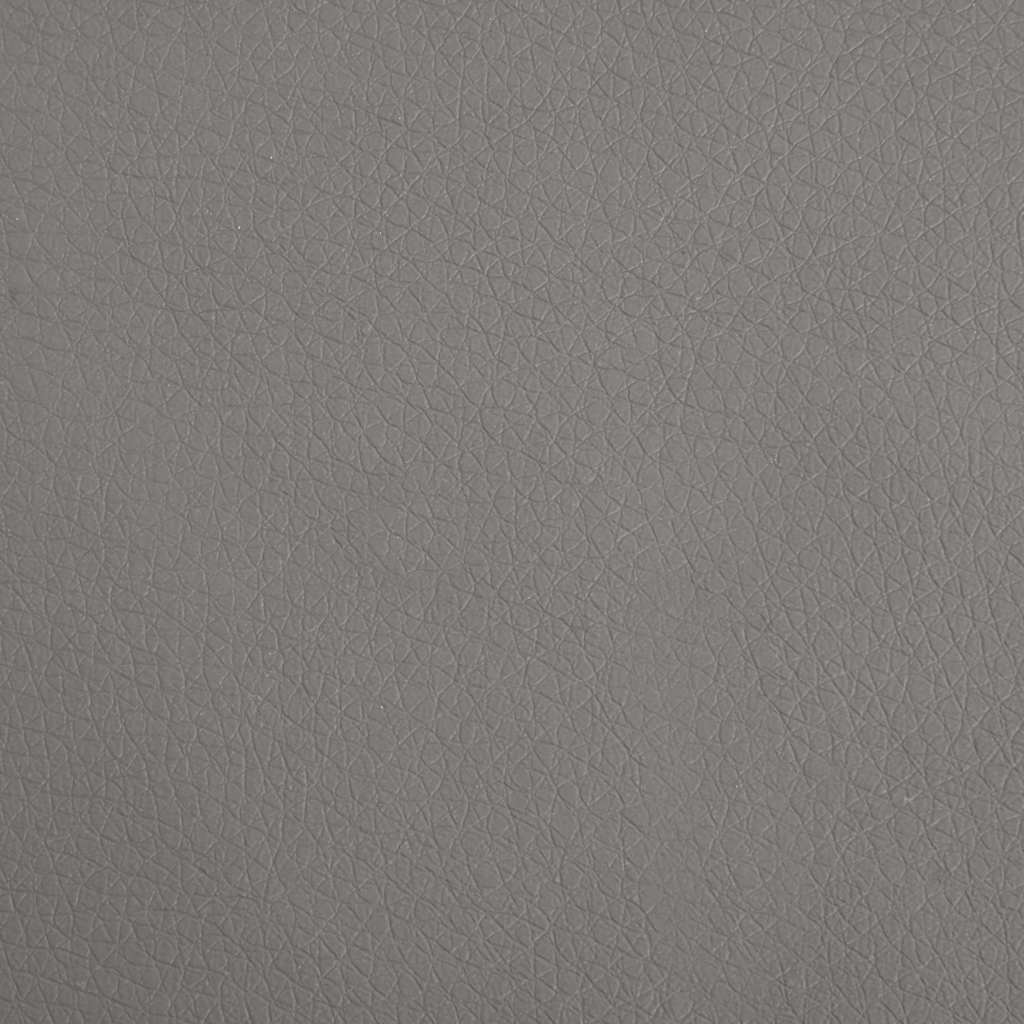 hundeseng 70x45x30 cm kunstlæder grå