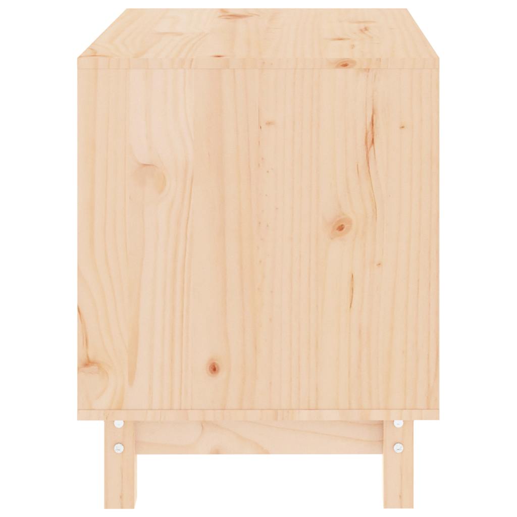 hundehus 60x45x57 cm massivt fyrretræ