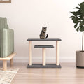 kradsetræ med platforme 62,5 cm mørkegrå