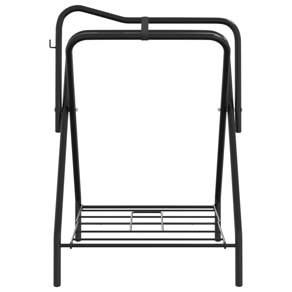 sadelholder foldbar jern sort