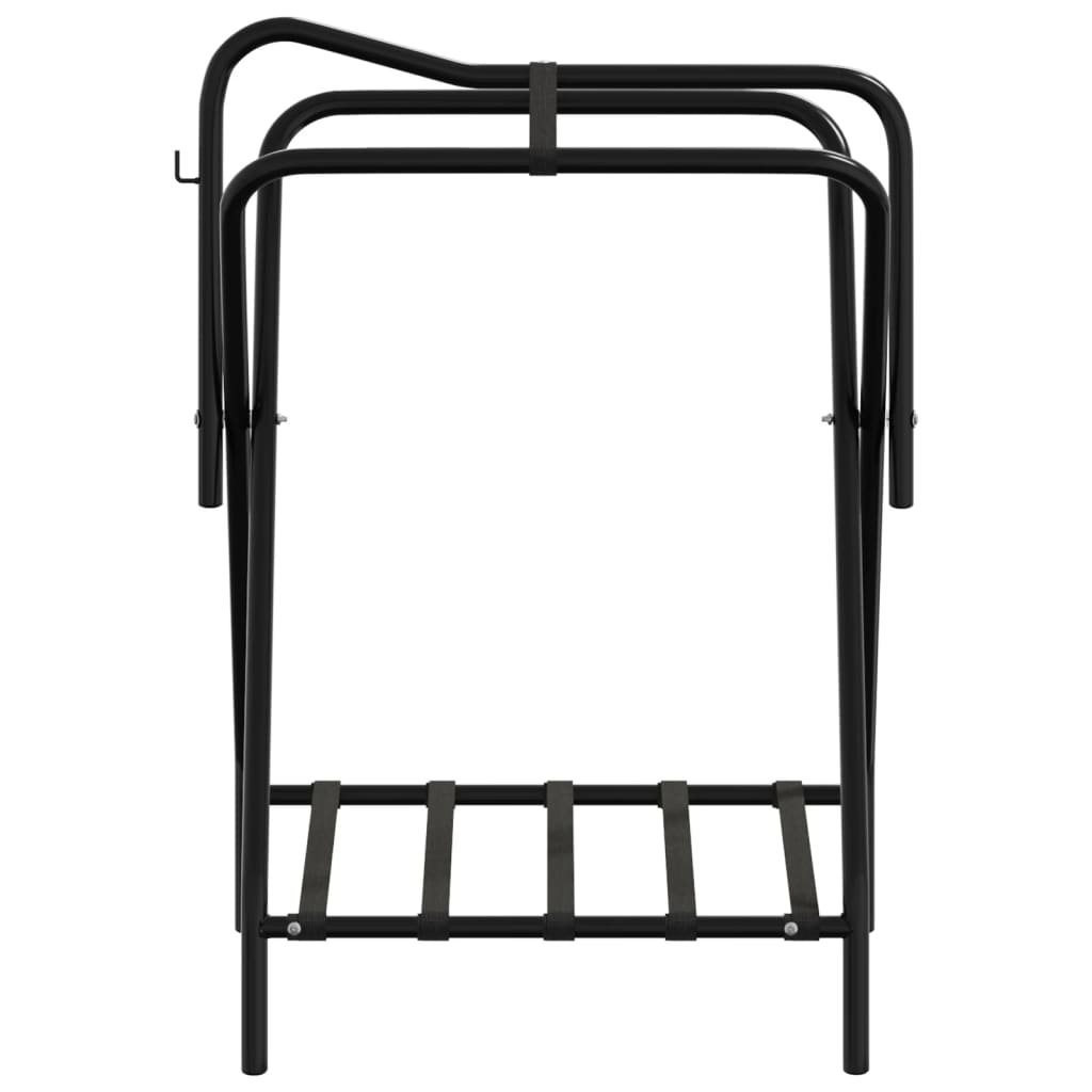 sadelholder foldbar jern sort