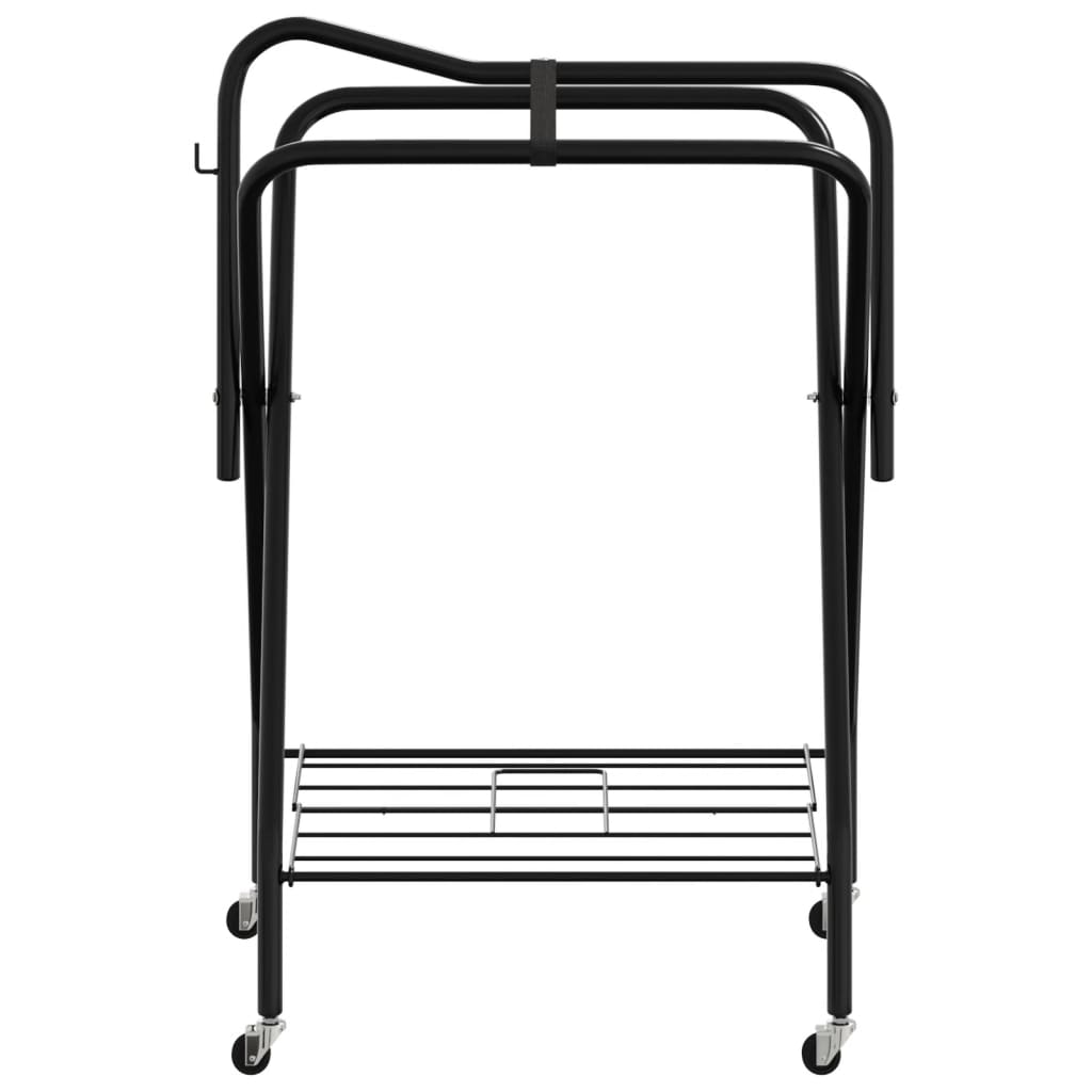 sadelholder foldbar jern sort
