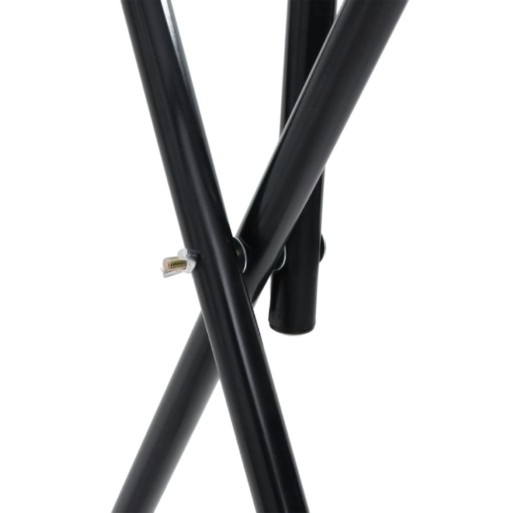 sadelholder foldbar jern sort