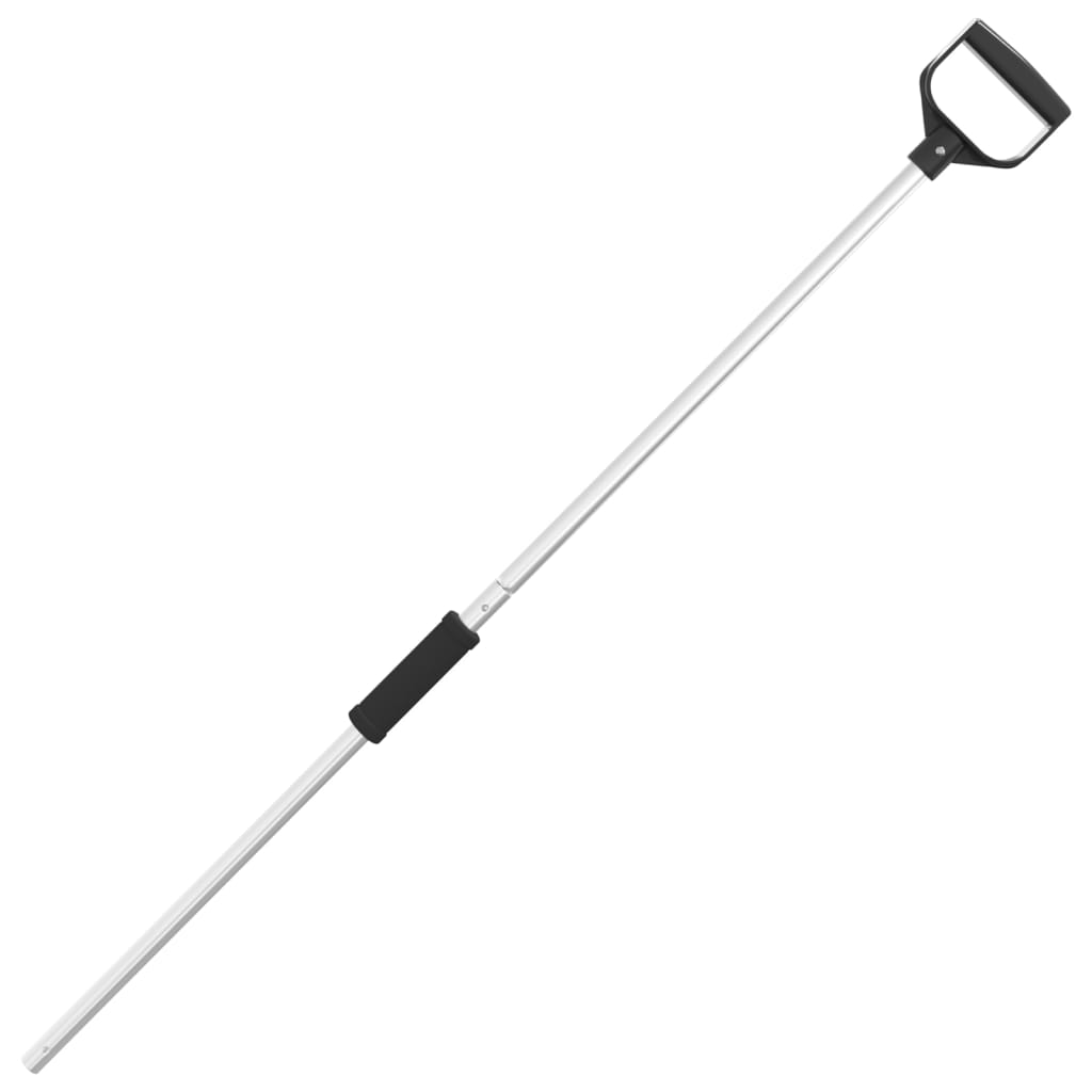 teleskopstang til fork Ø11x114 cm stål sølvfarvet
