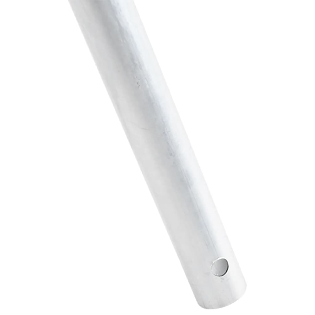 teleskopstang til fork Ø11x114 cm stål sølvfarvet