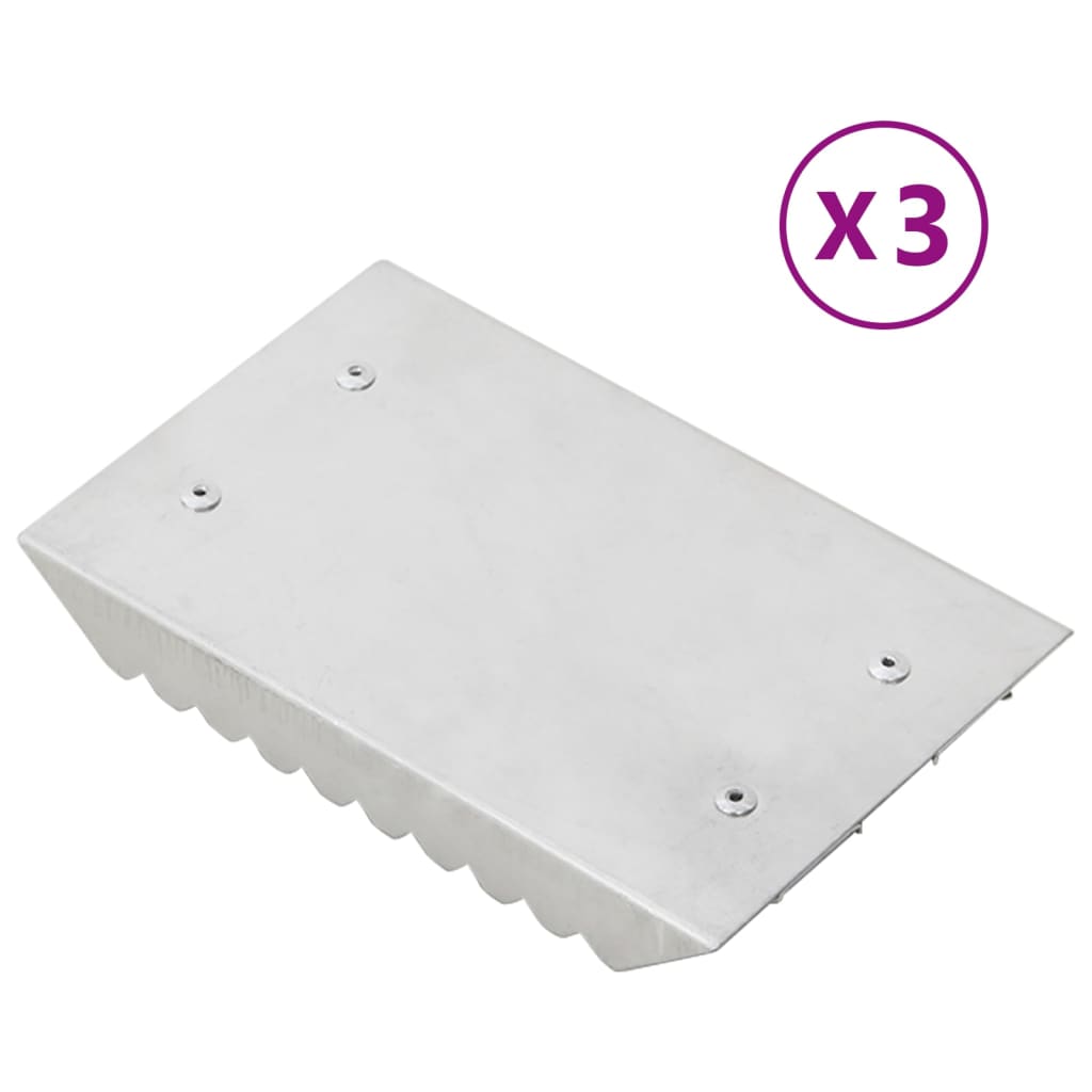 strigler 3 stk. aluminium sølvfarvet