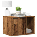 toiletskjuler kattebakke 60x40x40 cm konstrueret træ gammelt eg