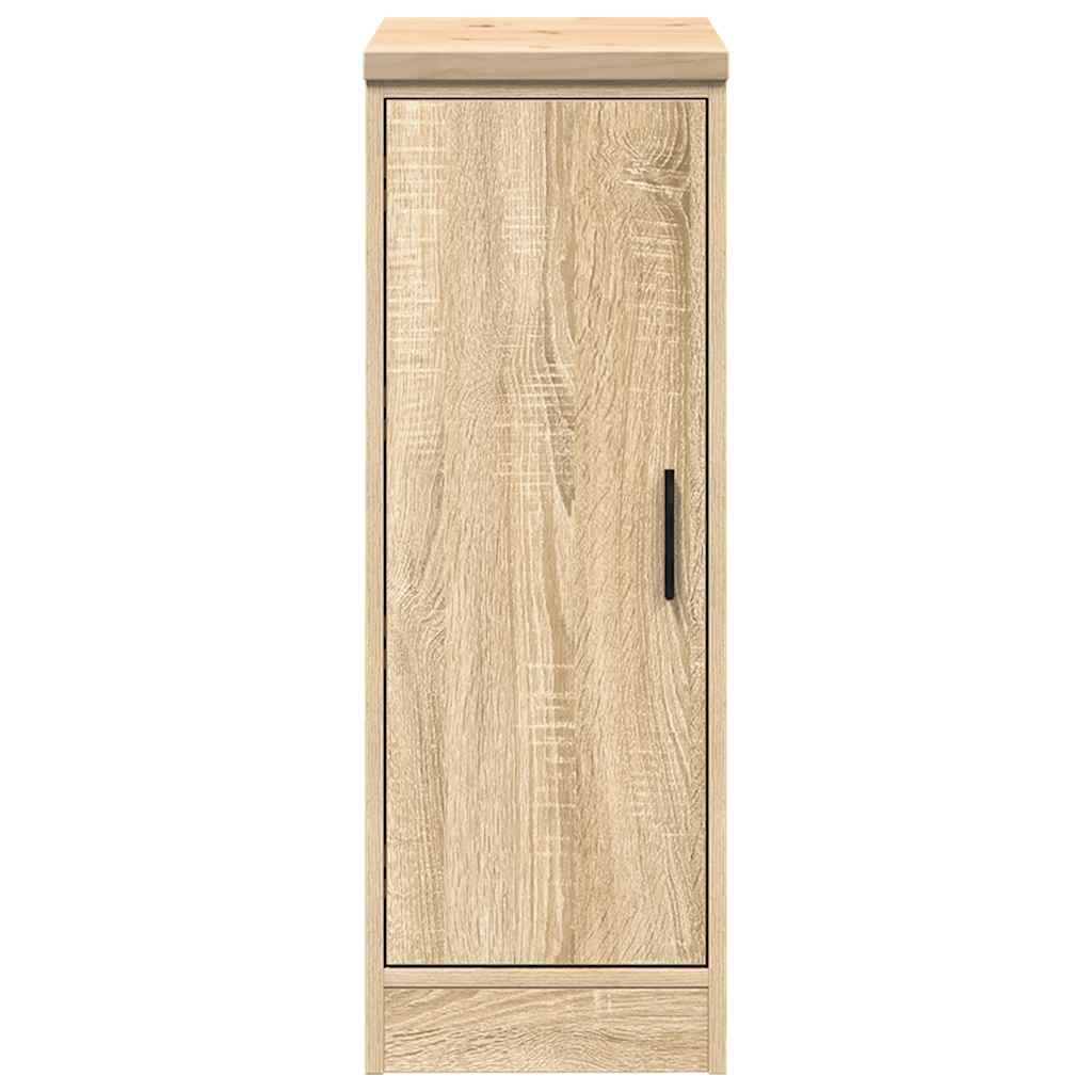 Garageopbevaringsskab Sonoma eg 30x51x85cm Massivt træ Fyrretræ