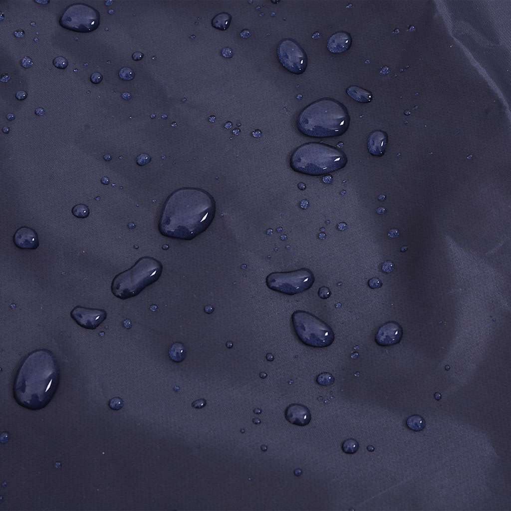 Hunderegnfrakke med refleksstriber polyester XXS marineblå