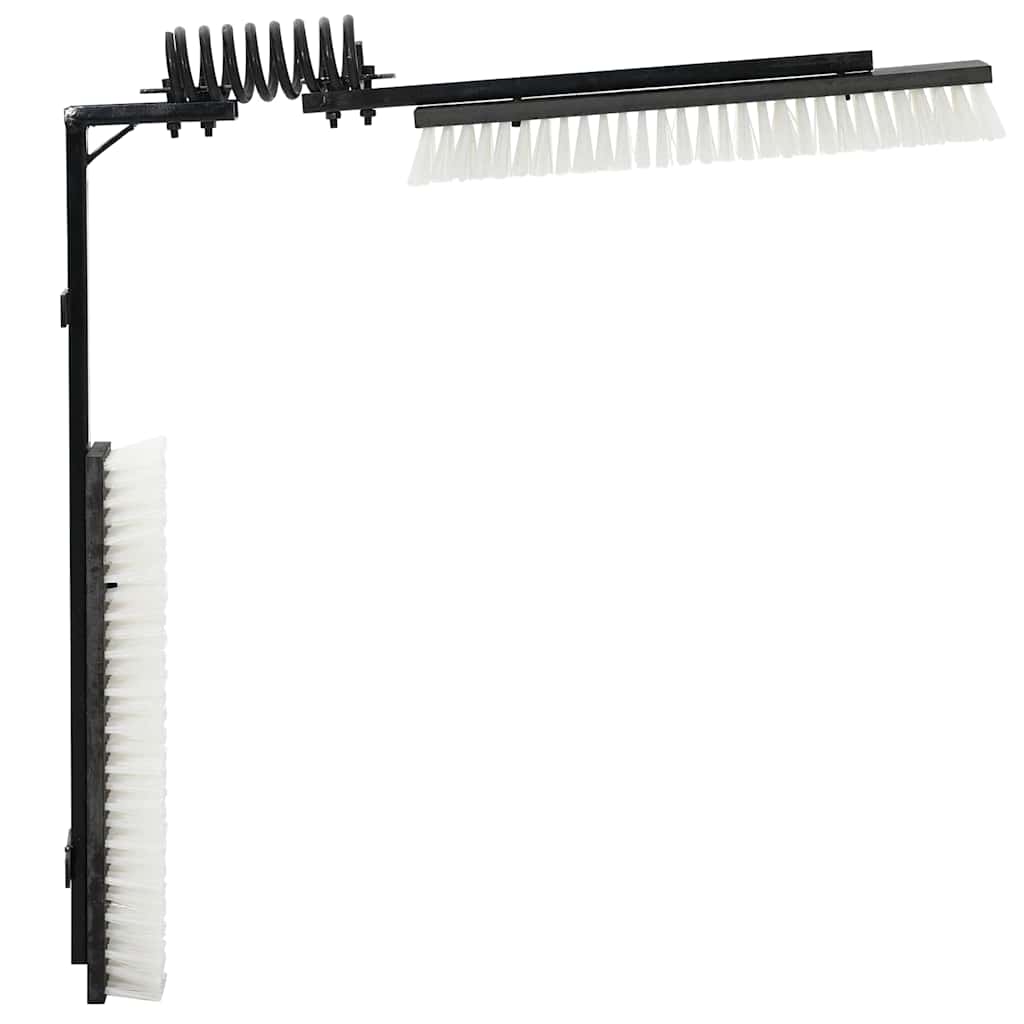 Kvæg Børster Indstillelig Sort og Hvid 84 x 10 x 91 cm PVC