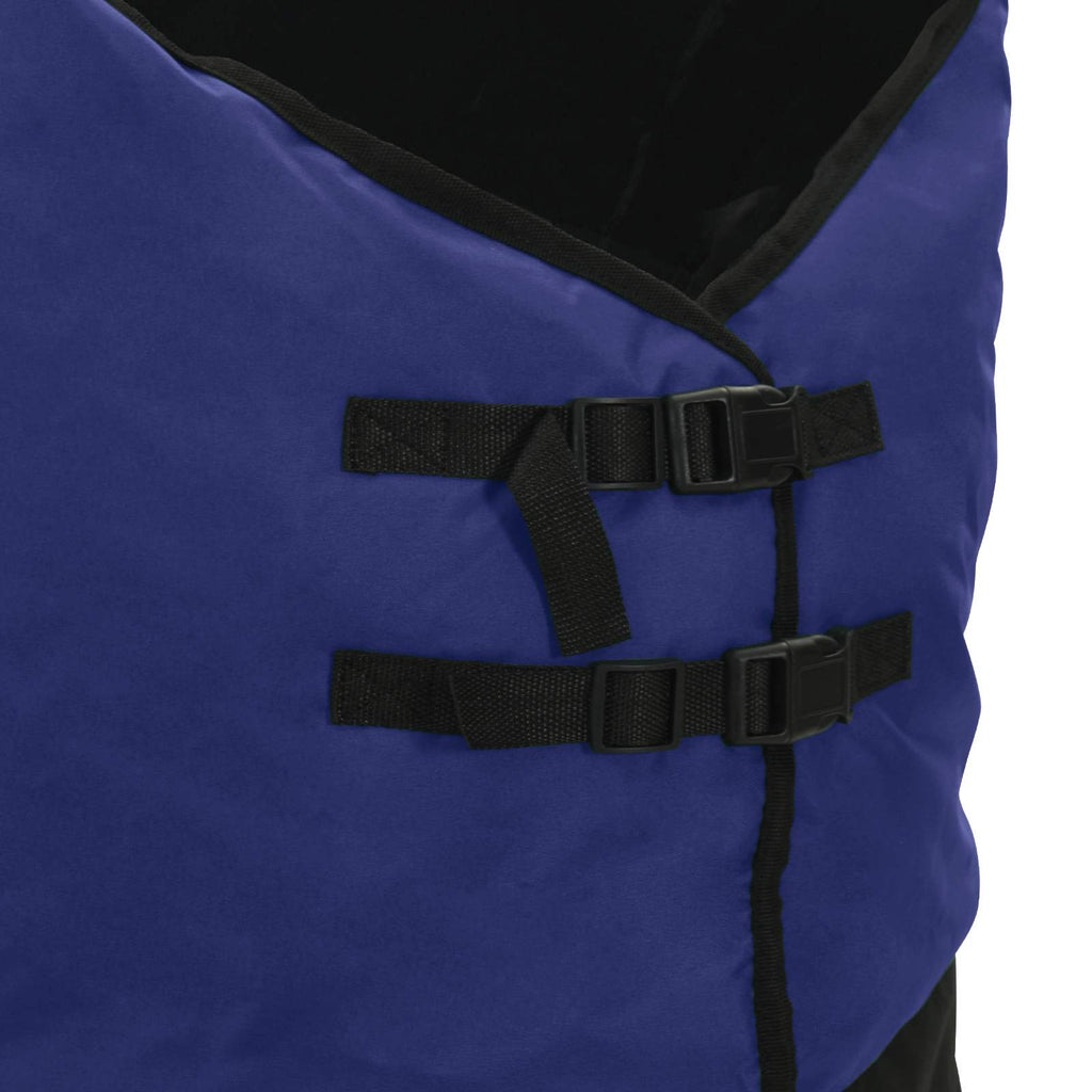 Hestetæppe Fuldt Marineblå 105 cm Polyester
