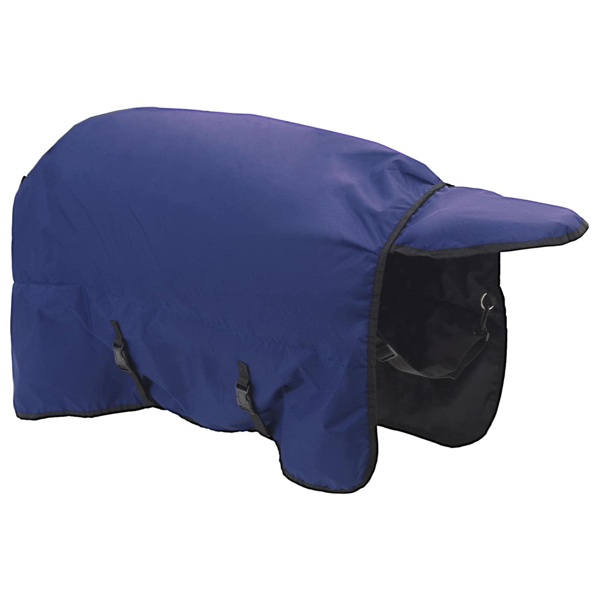 Hestetæppe Fuldt Marineblå 115 cm Polyester