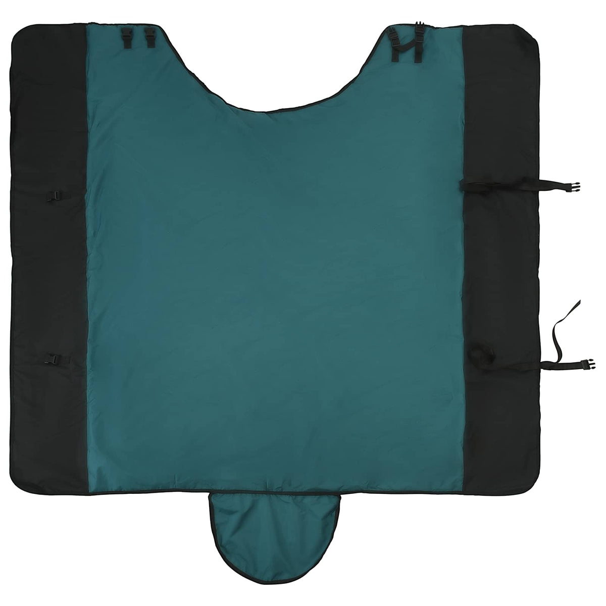 Hestetæppe Mørk Grøn og Sort 95 cm Polyester