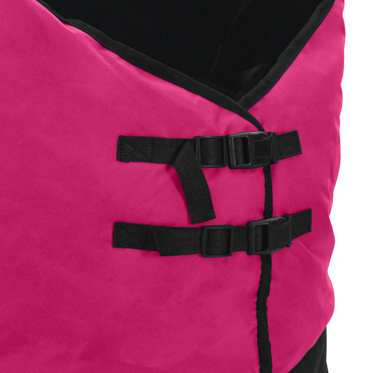 Hestetæppe Pink og Sort 85 cm Polyester