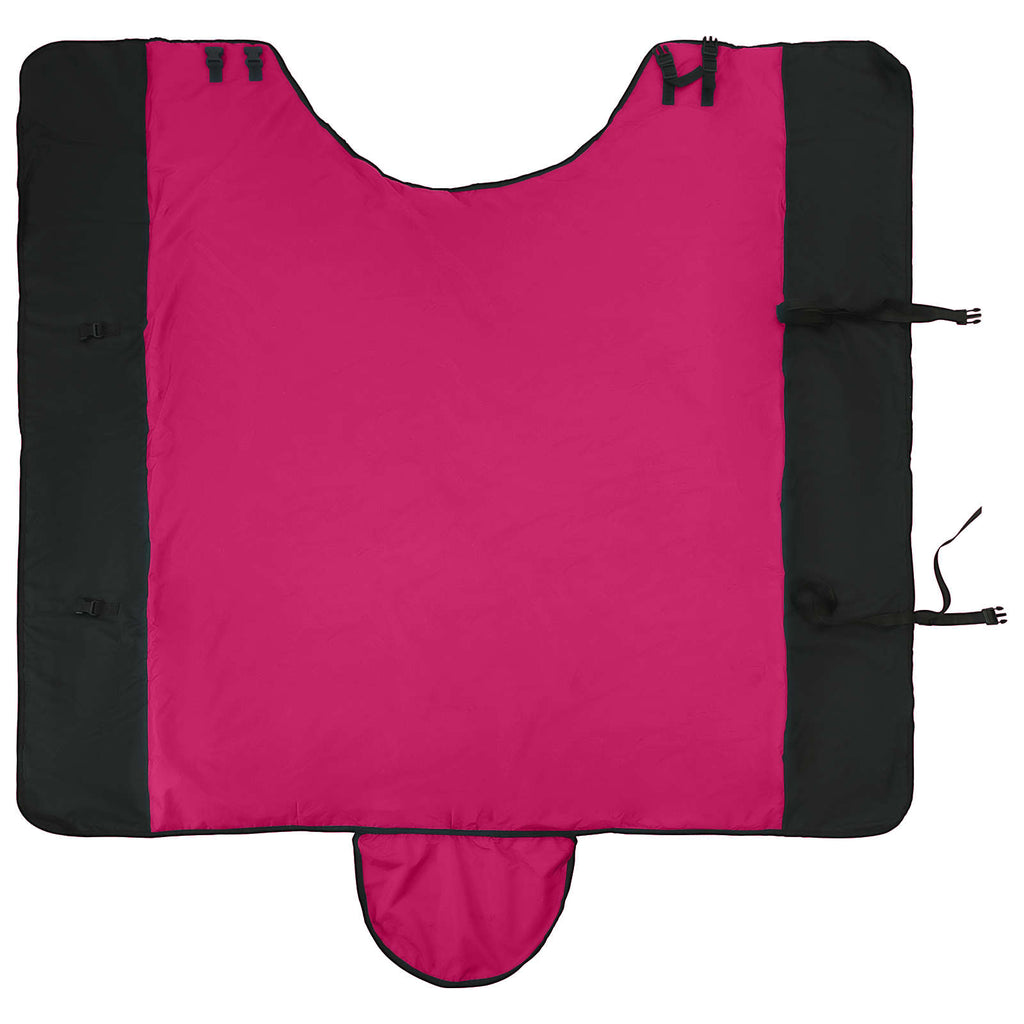 Hestetæppe Pink og Sort 105 cm Polyester