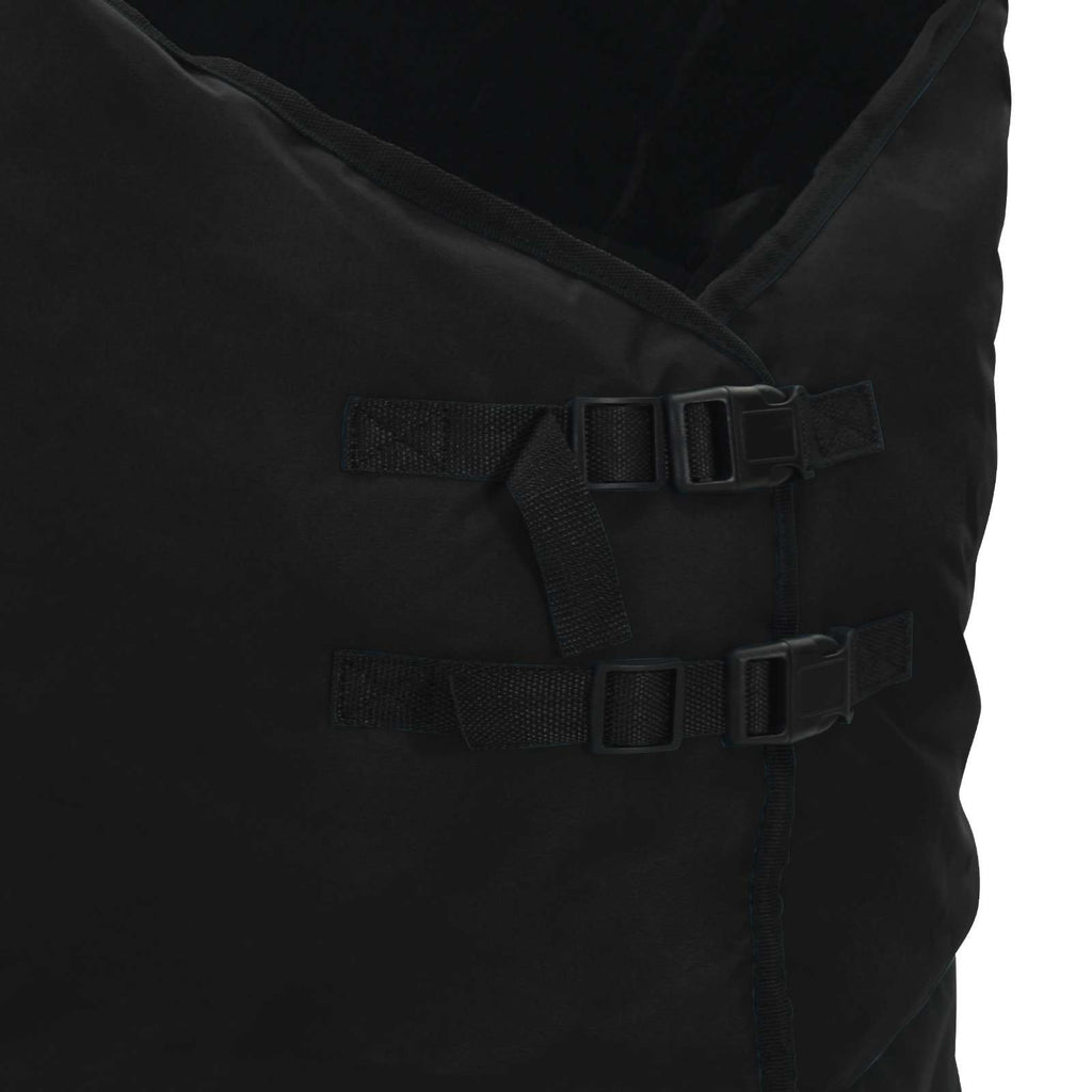 Hestetæppe Fuldt Sort 95 cm Polyester