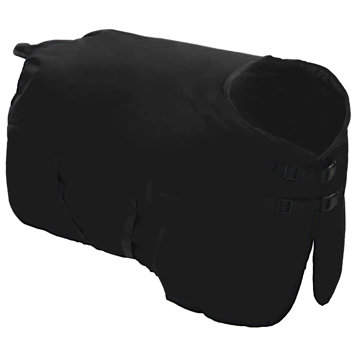 Hestetæppe Fuldt Sort 135 cm Polyester