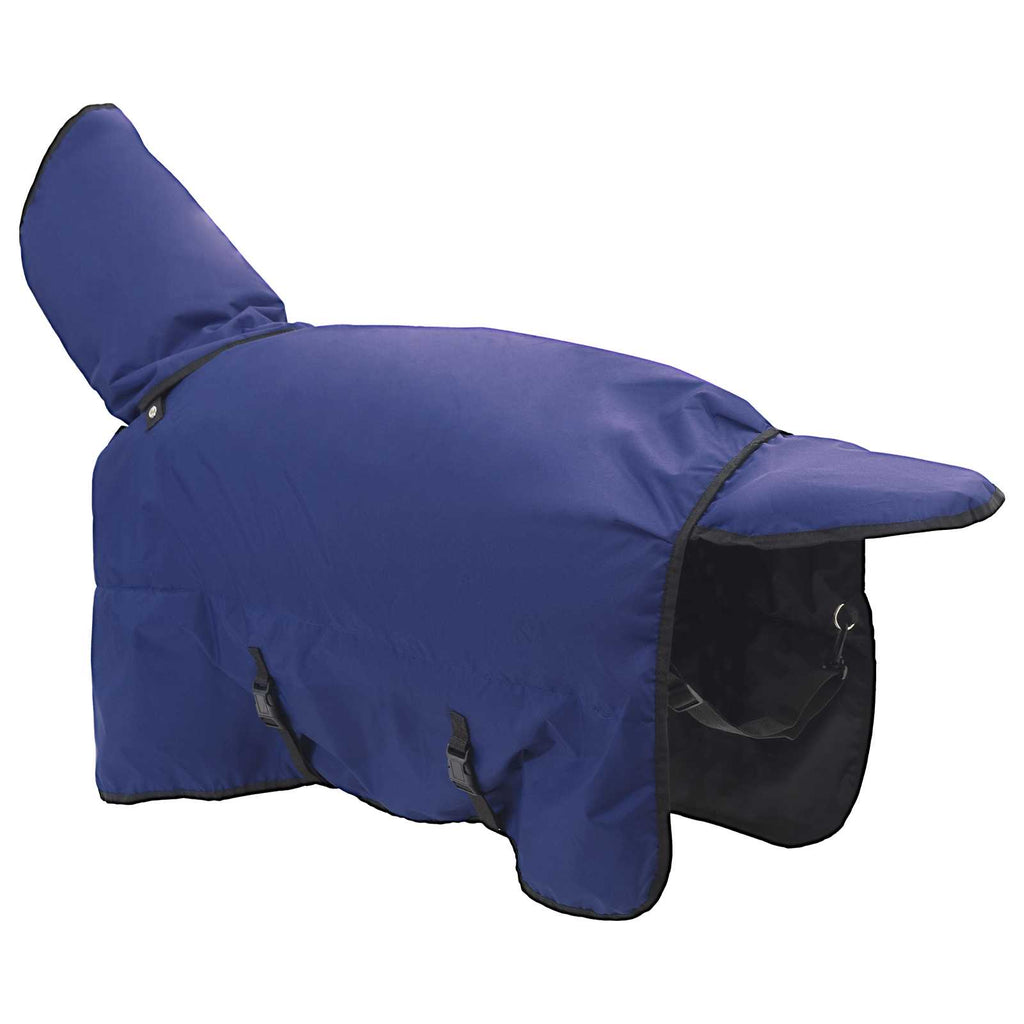 Hestetæppe Fuldt Marineblå 125 cm Polyester