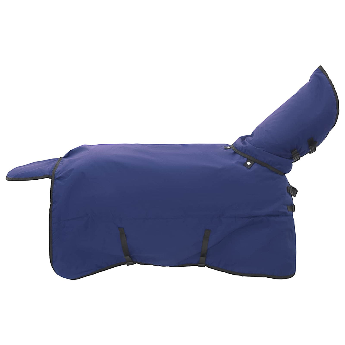 Hestetæppe Fuldt Marineblå 165 cm Polyester