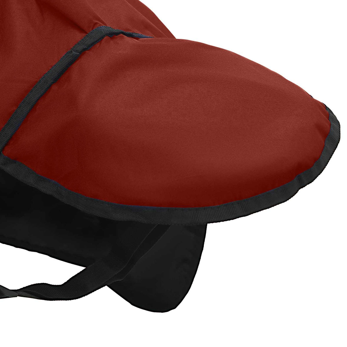 Hestetæppe Bordeaux og Sort 75 cm Polyester