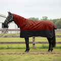 Hestetæppe Bordeaux og Sort 75 cm Polyester