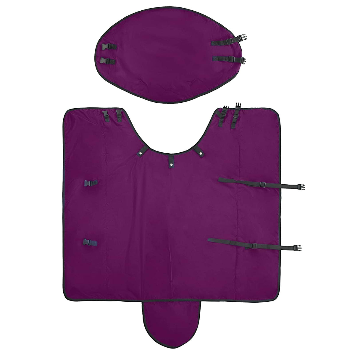 Hestetæppe Fuldt Lilla 165 cm Polyester