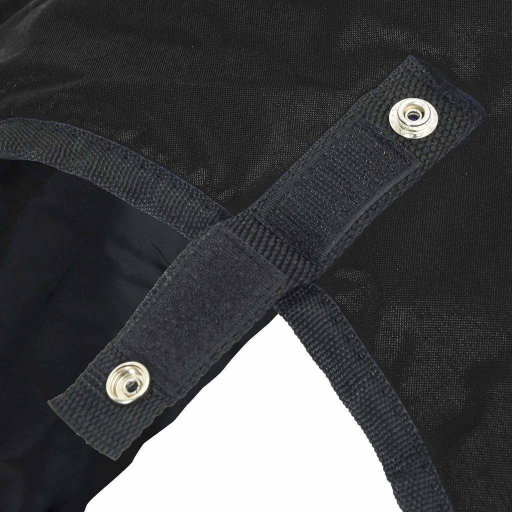 Hestetæppe Fuldt Sort 105 cm Polyester