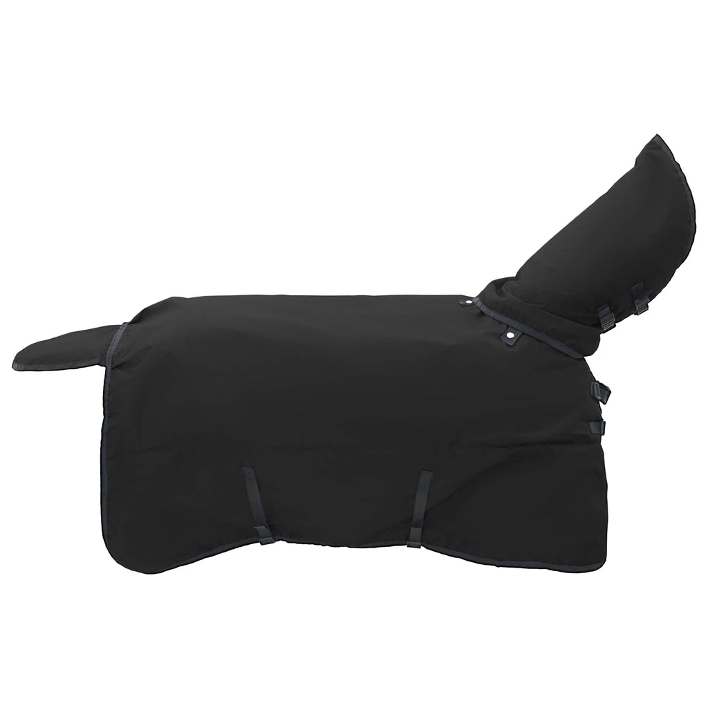 Hestetæppe Fuldt Sort 155 cm Polyester