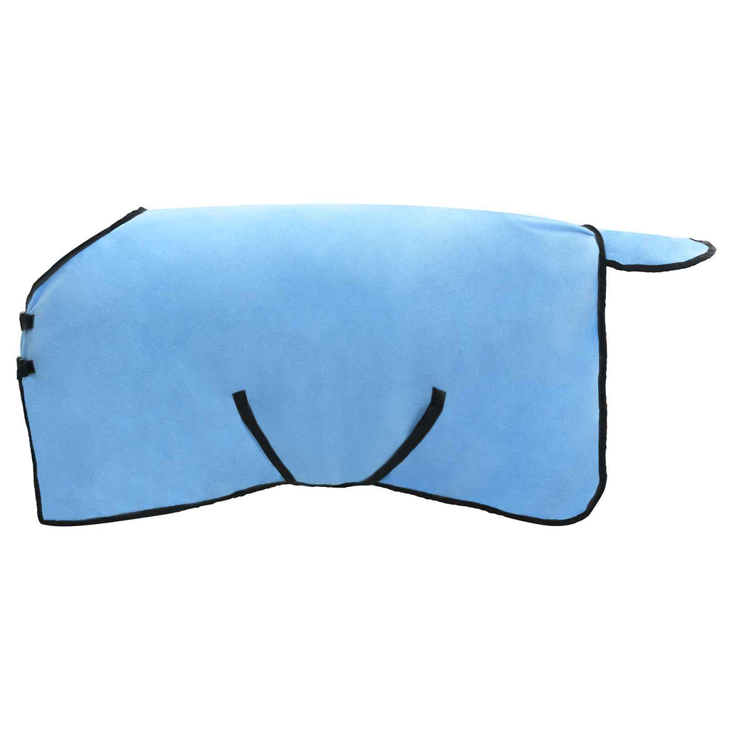 Hestetæppe Fuldt aqua 95 cm Polyester Fleece