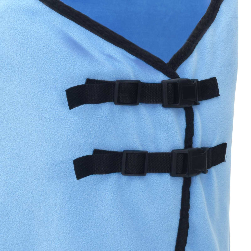 Hestetæppe Fuldt aqua 105 cm Polyester Fleece