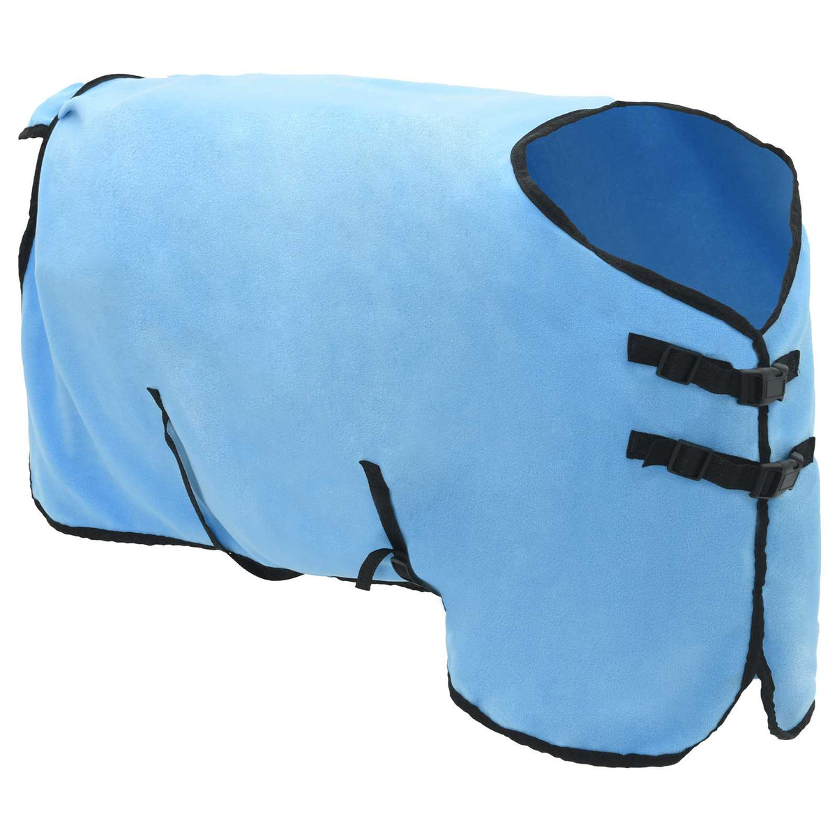 Hestetæppe Fuldt aqua 115 cm Polyester Fleece