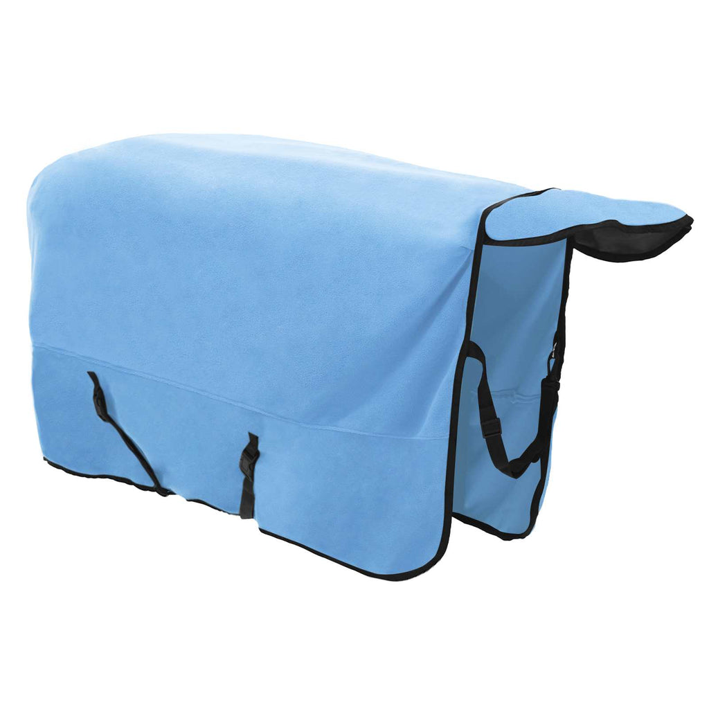 Hestetæppe Fuldt aqua 125 cm Polyester Fleece