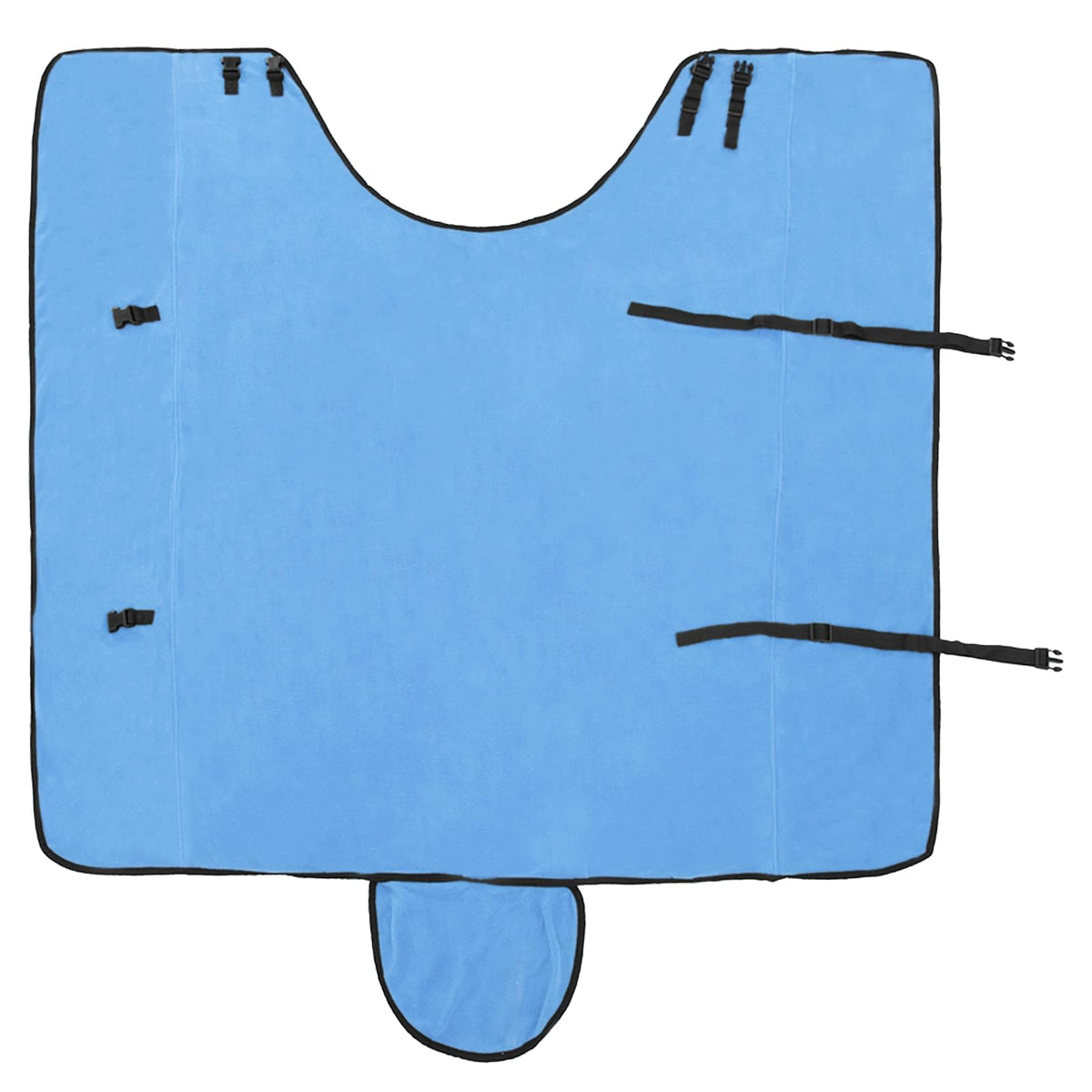 Hestetæppe Fuldt aqua 125 cm Polyester Fleece
