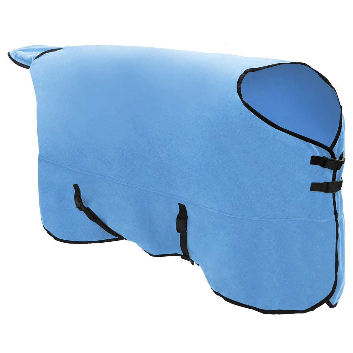 Hestetæppe Fuldt aqua 135 cm Polyester Fleece