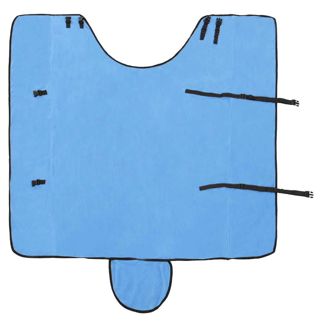 Hestetæppe Fuldt aqua 165 cm Polyester Fleece