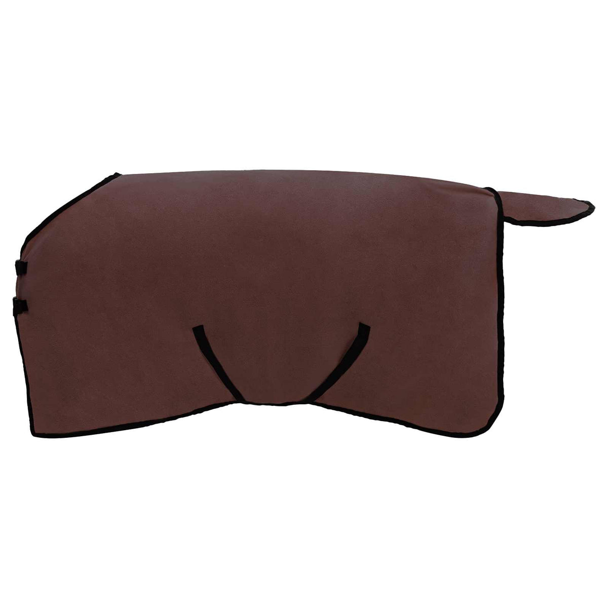 Hestetæppe Mørkebrun 95 cm Polyester Fleece