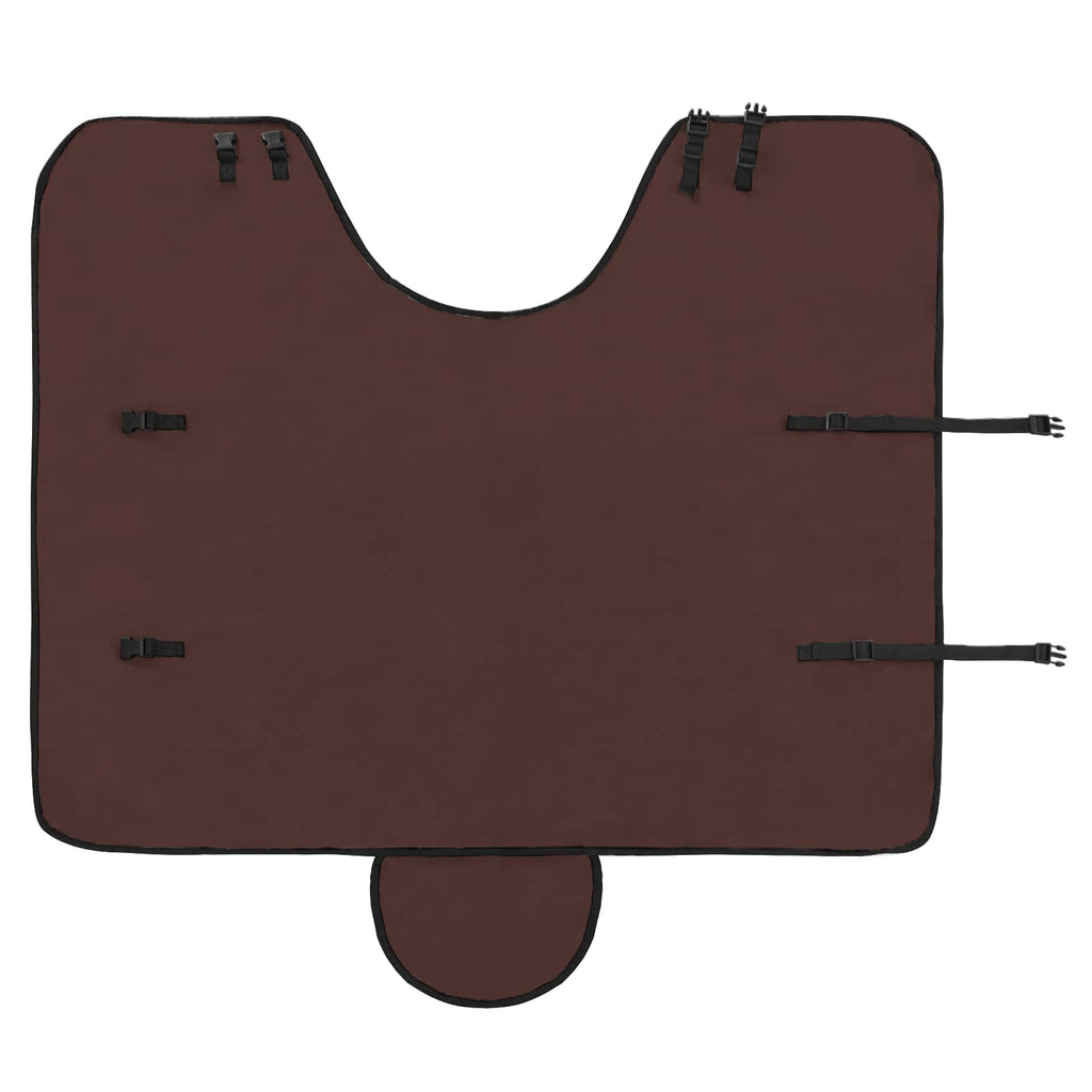 Hestetæppe Mørkebrun 95 cm Polyester Fleece