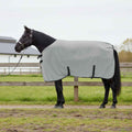 Hestetæppe Lysegrå og pink 85 cm Polyester Fleece