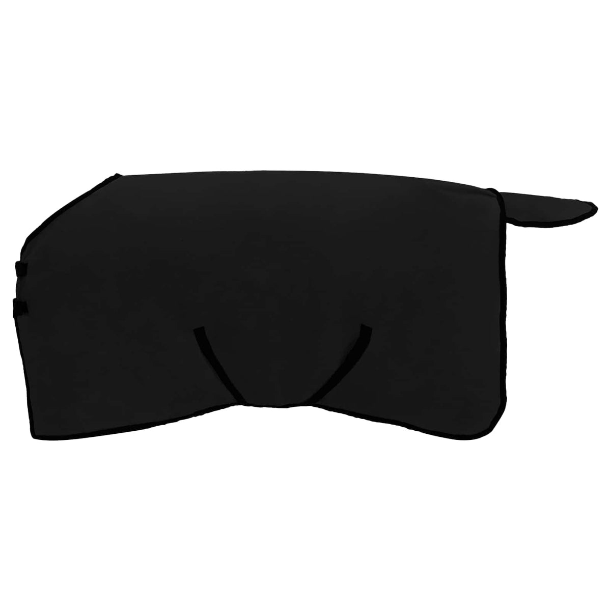 Hestetæppe Sort 85 cm Polyester Fleece