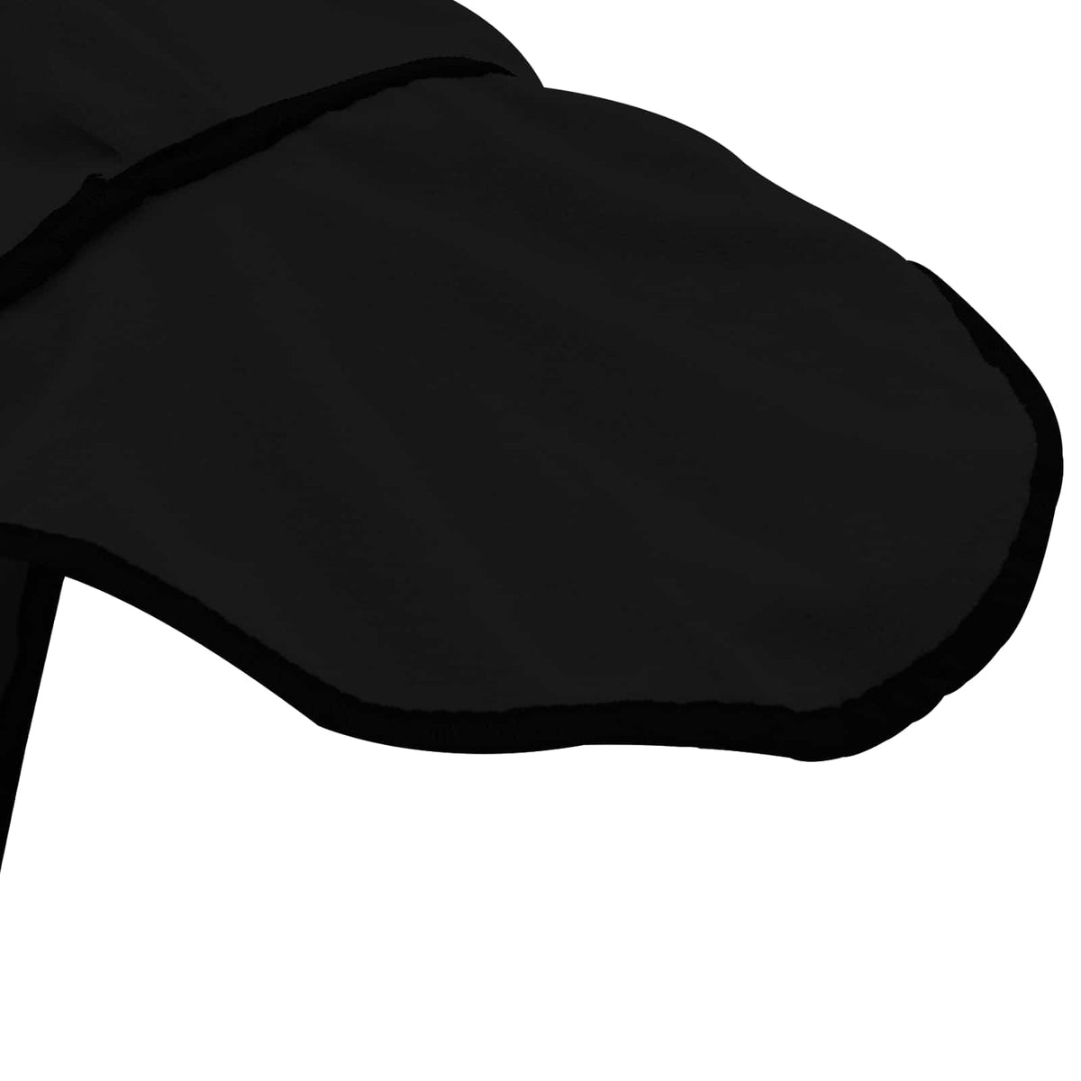 Hestetæppe Sort 105 cm Polyester Fleece